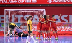 世俱杯外围:女子五人制足球亚洲杯中国队取“开门红”
